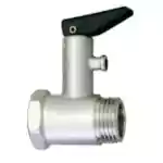 Image of a sanitary safety valve used in boilers and water heaters.