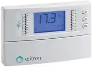 Termostato Seitron Freetime para el control de la temperatura doméstica.