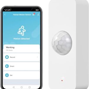 Sensore di movimento WiFi Tuya PIR compatibile con Alexa